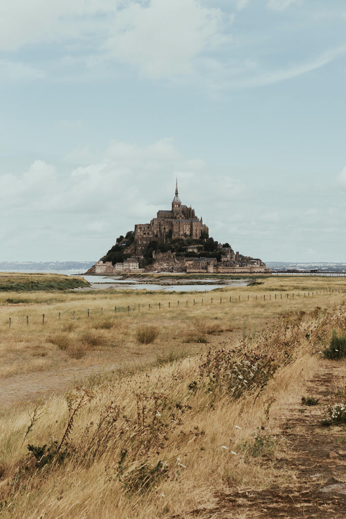 Le Mont-Saint-Michel en France
