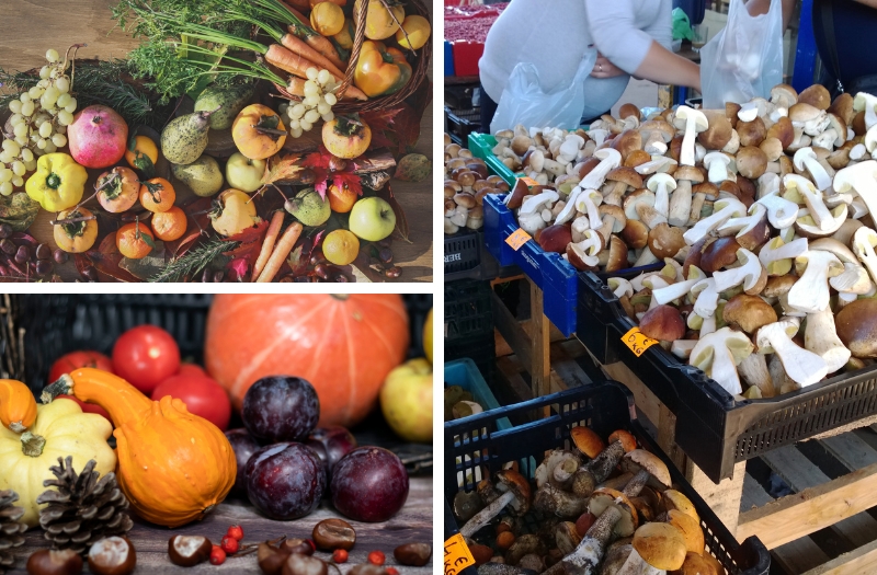 produits au marché de Saint-Étienne