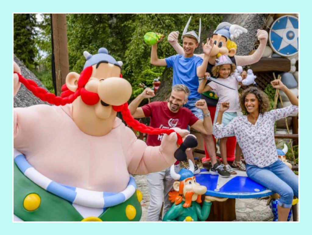 parc Astérix en famille
