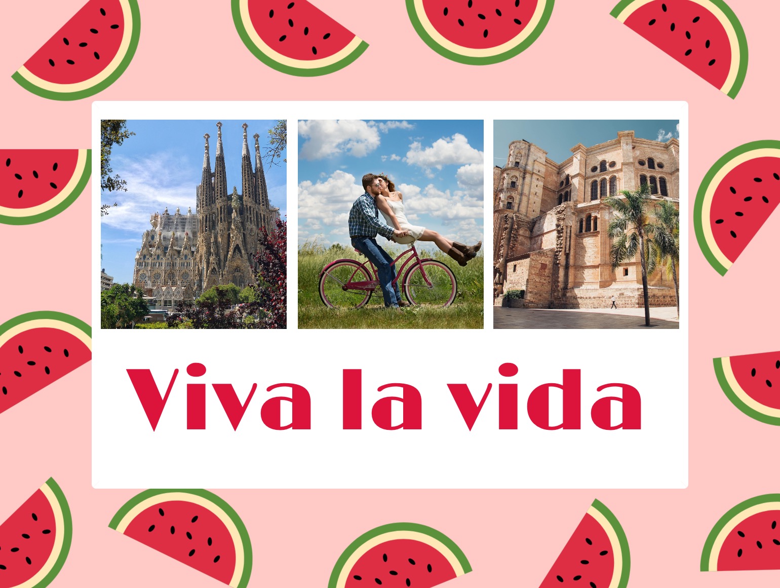 carte postales personnalisée simplycards Espagne